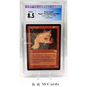 Vug Lizard - Urza's Saga - MTG - Graded - CGC 8.5